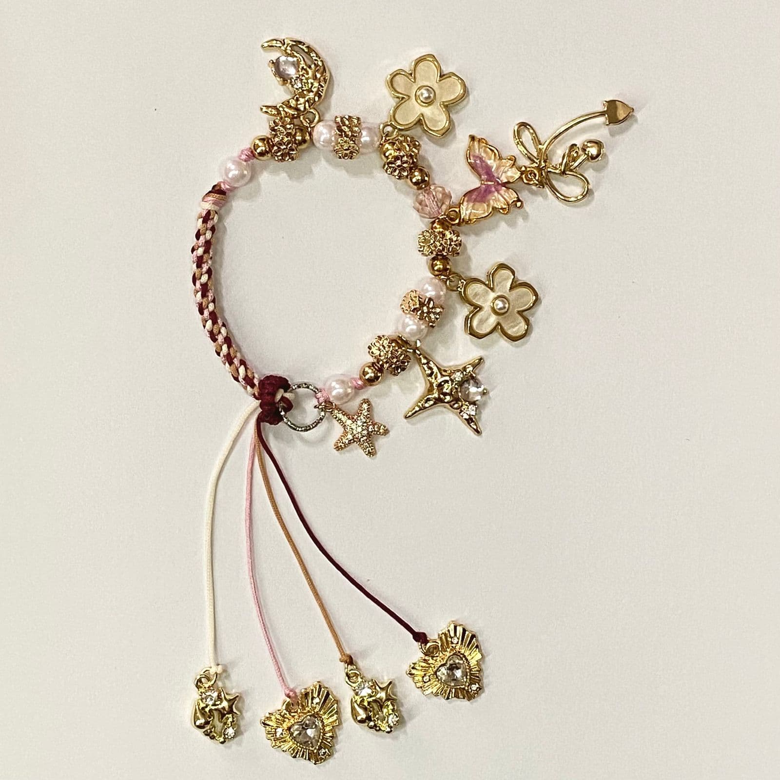 Gold Charm Bracelet